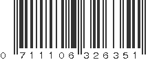 UPC 711106326351