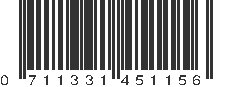 UPC 711331451156