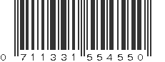 UPC 711331554550