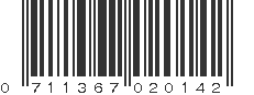 UPC 711367020142