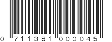 UPC 711381000045