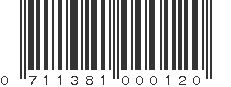 UPC 711381000120