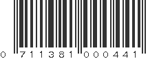 UPC 711381000441