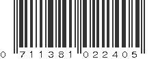 UPC 711381022405