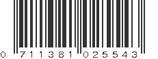 UPC 711381025543