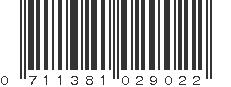 UPC 711381029022