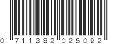 UPC 711382025092