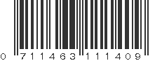 UPC 711463111409