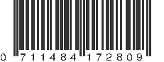 UPC 711484172809