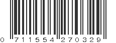 UPC 711554270329