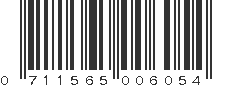 UPC 711565006054