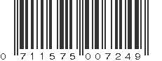 UPC 711575007249