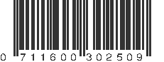 UPC 711600302509