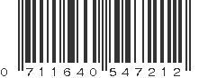 UPC 711640547212