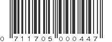 UPC 711705000447