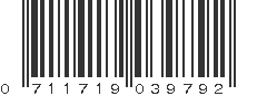 UPC 711719039792