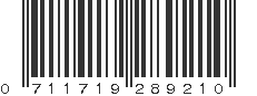 UPC 711719289210