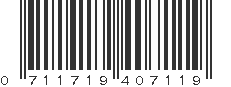 UPC 711719407119