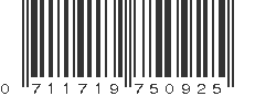 UPC 711719750925