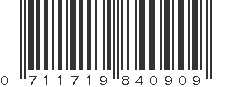 UPC 711719840909