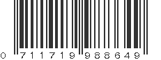 UPC 711719988649