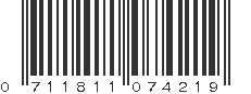 UPC 711811074219