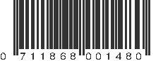 UPC 711868001480