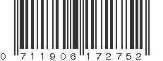 UPC 711906172752