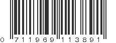 UPC 711969113891