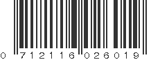 UPC 712116026019