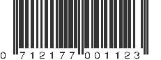 UPC 712177001123