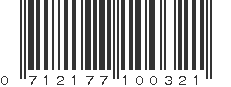 UPC 712177100321