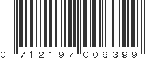 UPC 712197006399