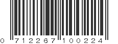 UPC 712267100224