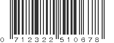 UPC 712322510678