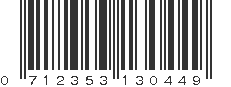 UPC 712353130449