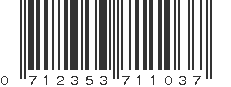 UPC 712353711037