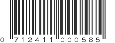 UPC 712411000585