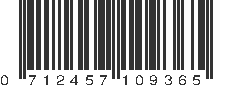 UPC 712457109365