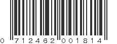 UPC 712462001814