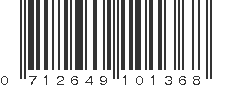 UPC 712649101368