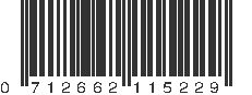 UPC 712662115229
