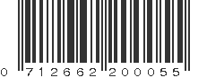 UPC 712662200055