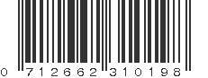 UPC 712662310198