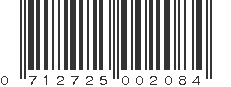 UPC 712725002084