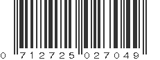 UPC 712725027049