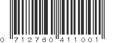 UPC 712760411001