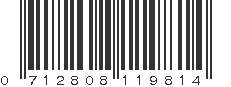 UPC 712808119814