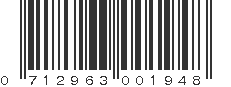 UPC 712963001948