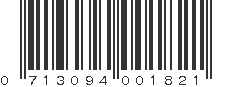 UPC 713094001821